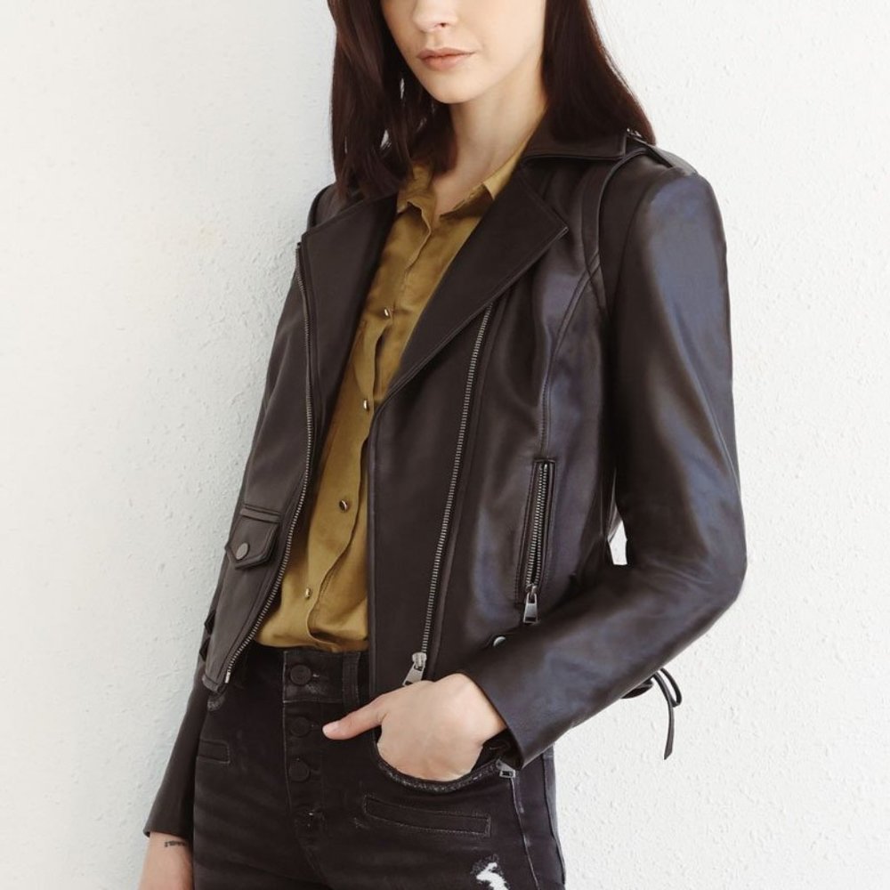 Ryder Black Leather Jacket